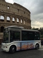 Rome teste les Bluebus de Bolloré pour les fêtes de fin d’année