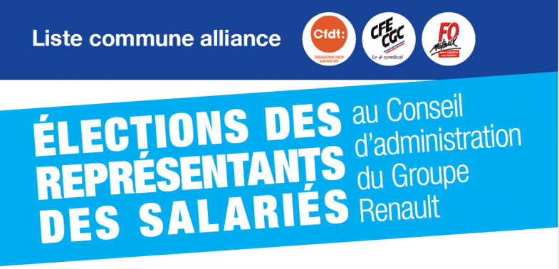 Renault : la stratégie originale des organisations syndicales pour la représentation des salariés au conseil d’administration