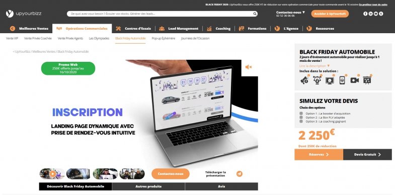Le nouveau site web Upyourbizz.fr joue la transparence