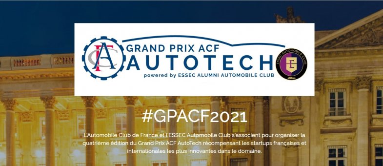 Grand Prix ACF AutoTech : les candidatures sont ouvertes