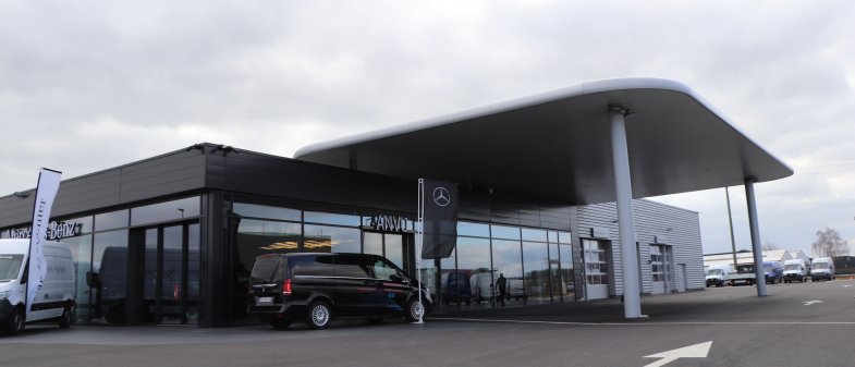 Le groupe Aubin inaugure à Caen la première concession Mercedes 100% dédiée à l’utilitaire