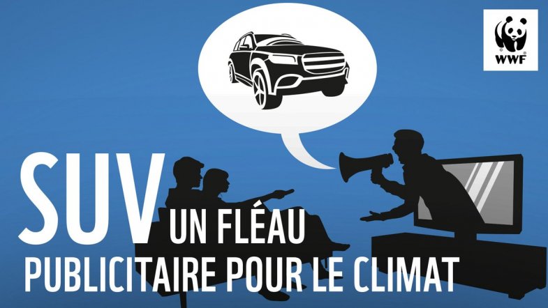 WWF critique la surexposition des SUV dans la publicité