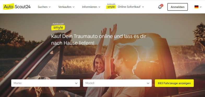 Autoscout24 fait évoluer son modèle en Allemagne pour vendre en direct sur Internet