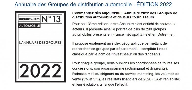 L'Annuaire des groupes 2022 est sorti ! Découvrez l'identité des 290 premiers groupes de distribution français