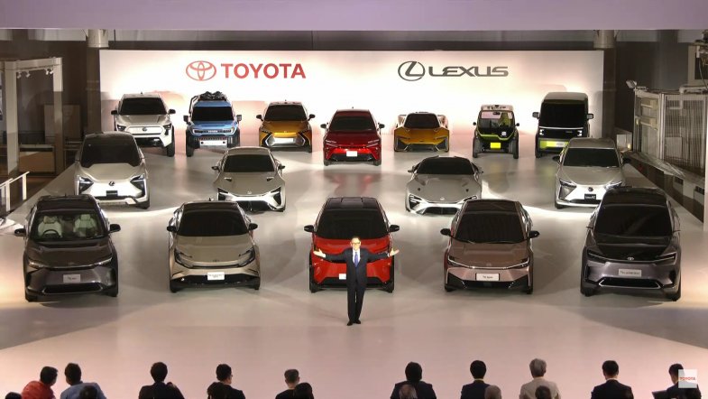 Toyota présente son showroom électrique du futur