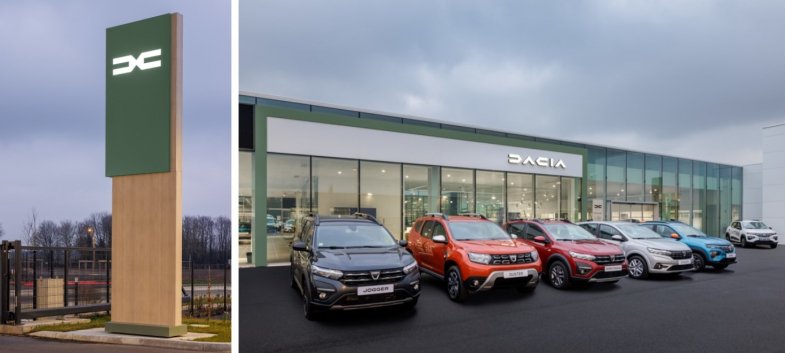 LS Group inaugure la nouvelle identité visuelle de Dacia dans sa concession de Melun