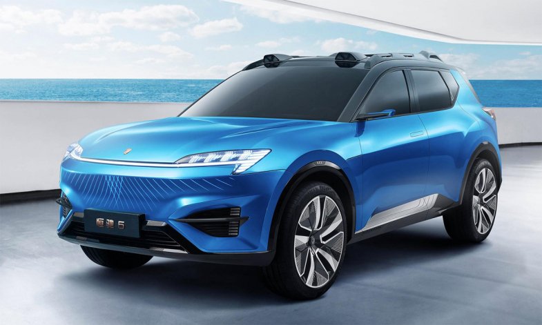 Evergrande va produire sa première voiture électrique en Chine