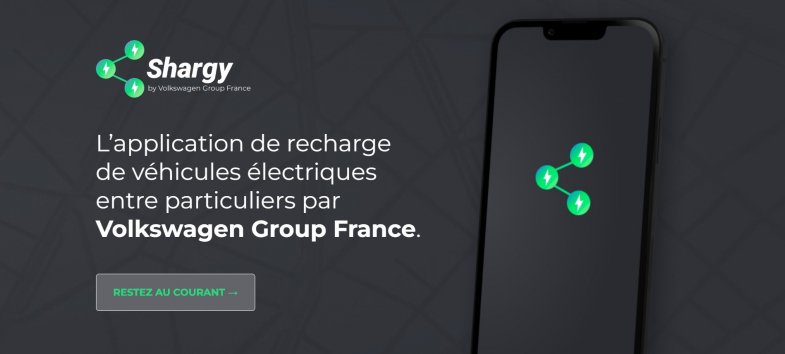 Avec Shargy.com, Volkswagen Group France veut lancer le Airbnb de la recharge