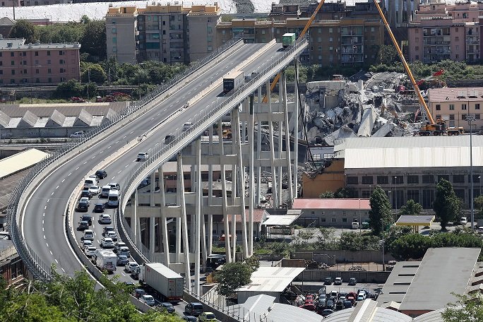 Italie : ouverture du procès de l'effondrement du pont Morandi à Gênes