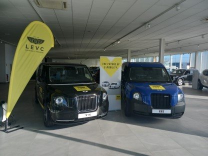 Le groupe Vulcain, second distributeur des taxis londoniens électriques LEVC