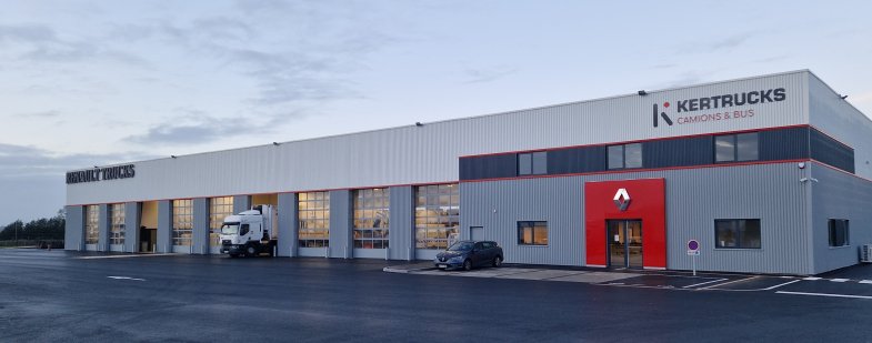 Le groupe Kertrucks ouvre une nouvelle concession Renault Trucks près de Vitré