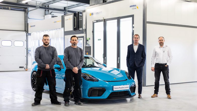 Frédéric Ancel crée une carrosserie agréée par Porsche à Lorient