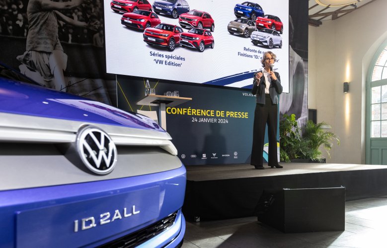 Dorothée Bonassies, Volkswagen France : "Doubler nos ventes d'électriques cette année"