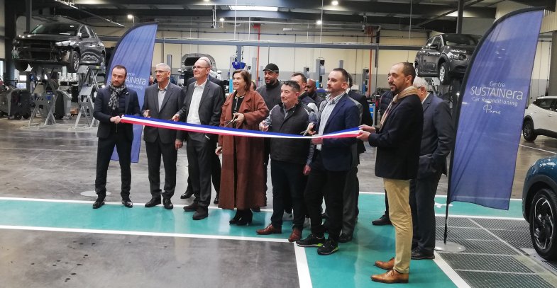 Véhicule d’occasion : Stellantis & You et Alcopa inaugurent un centre de reconditionnement près de Beauvais