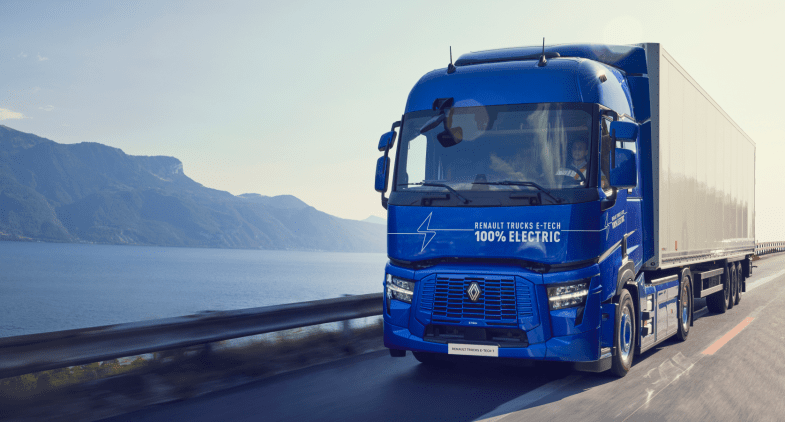 Renault Trucks, large leader du camion électrique en France en 2023