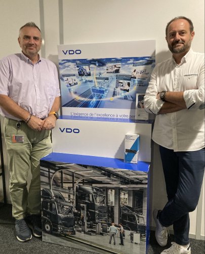 Jérôme Boyer nommé DG de VDO France PL, Christophe Mathieu responsable France des services véhicules commerciaux