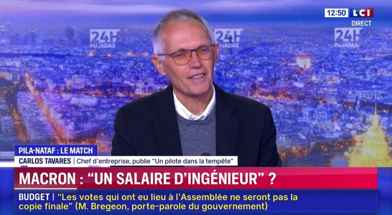 Un salaire d’ingénieur à 19.000 euros, la fake news de Carlos Tavares