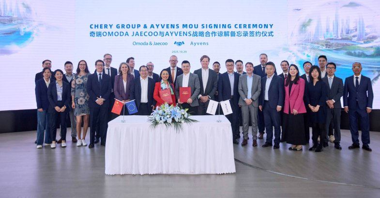 Chery scelle une alliance stratégique avec Ayvens pour ses marques Omoda et Jaecoo
