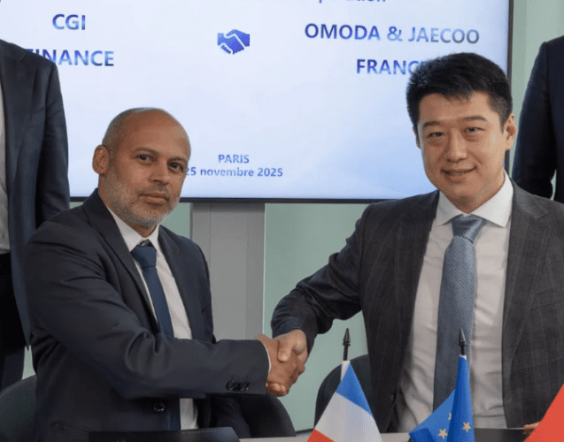 CGI Finance signe avec le groupe Chery