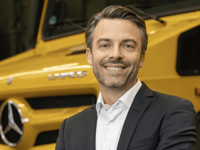 Dennis Kinzelmann nommé PDG de Mercedes-Benz Special Trucks