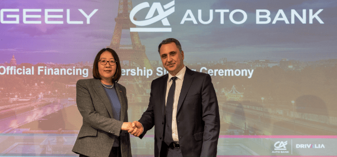 Geely signe avec CA Auto Bank pour le marché français