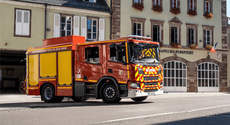 Les pompiers de 93 départements vont demander réparation à Scania