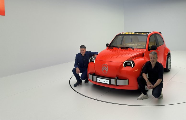 Citroën présente à Paris une interprétation joyeuse de la 2 CV qu'on hâte d'avoir en "vrai"