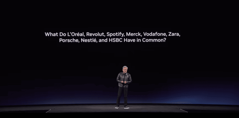 Le patron de Nvidia exhorte l'Europe à déployer plus rapidement l'IA dans l'industrie