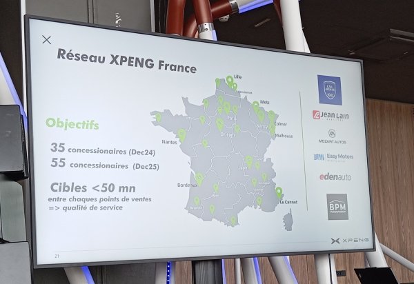 Xpeng débute son déploiement en France