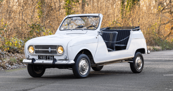 Artcurial Motorcars a vendu la Renault 4 la plus chère du monde