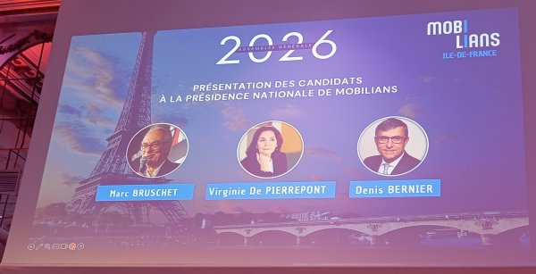 Trois candidats à la présidence de  Mobilians