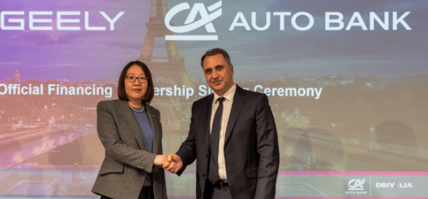 Geely signe avec CA Auto Bank pour le marché français