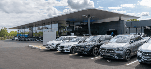 Le groupe Cobredia inaugure sa nouvelle concession Mercedes de Rennes