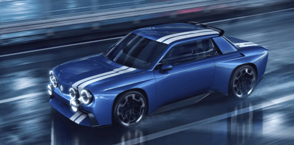 Renault 8 Gordini Concept : encore un coupé sportif électrique qui ne verra pas le jour