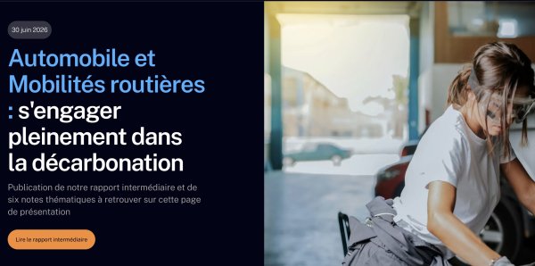 Le Shift Project invite les professionnels de l’automobile à contribuer à son rapport sur la décarbonation