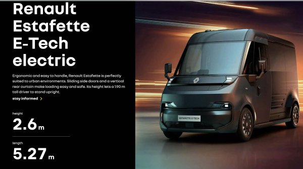Renault confirme le lancement du Trafic van E-Tech electric avant la fin de l’année